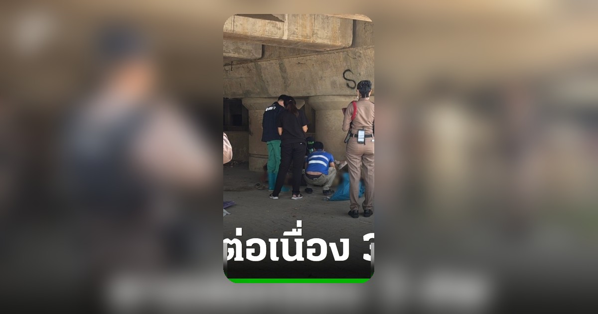 ช็อก! พบศพคนเร่ร่อนเชียงใหม่เสียชีวิตต่อเนื่อง 3 ศพใน 2 สัปดาห์ สะพานข้ามแม่น้ำปิง