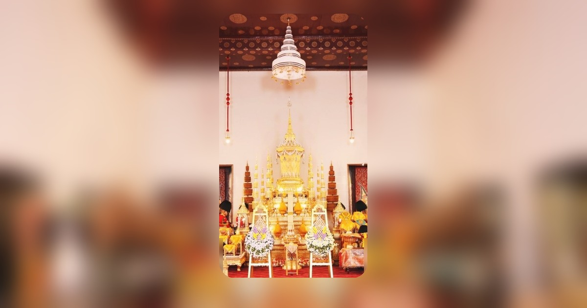 ในหลวง-ราชินี เสด็จฯ ทรงบำเพ็ญพระราชกุศล สวดพระอภิธรรมพระศพ