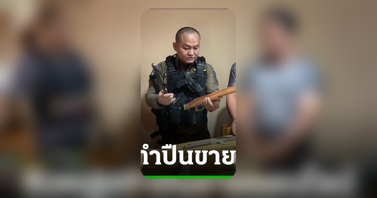 ตร.ไซเบอร์รวบหนุ่มประดิษฐ์ปืนขายออนไลน์ อ้างราคาตามออปชั่น