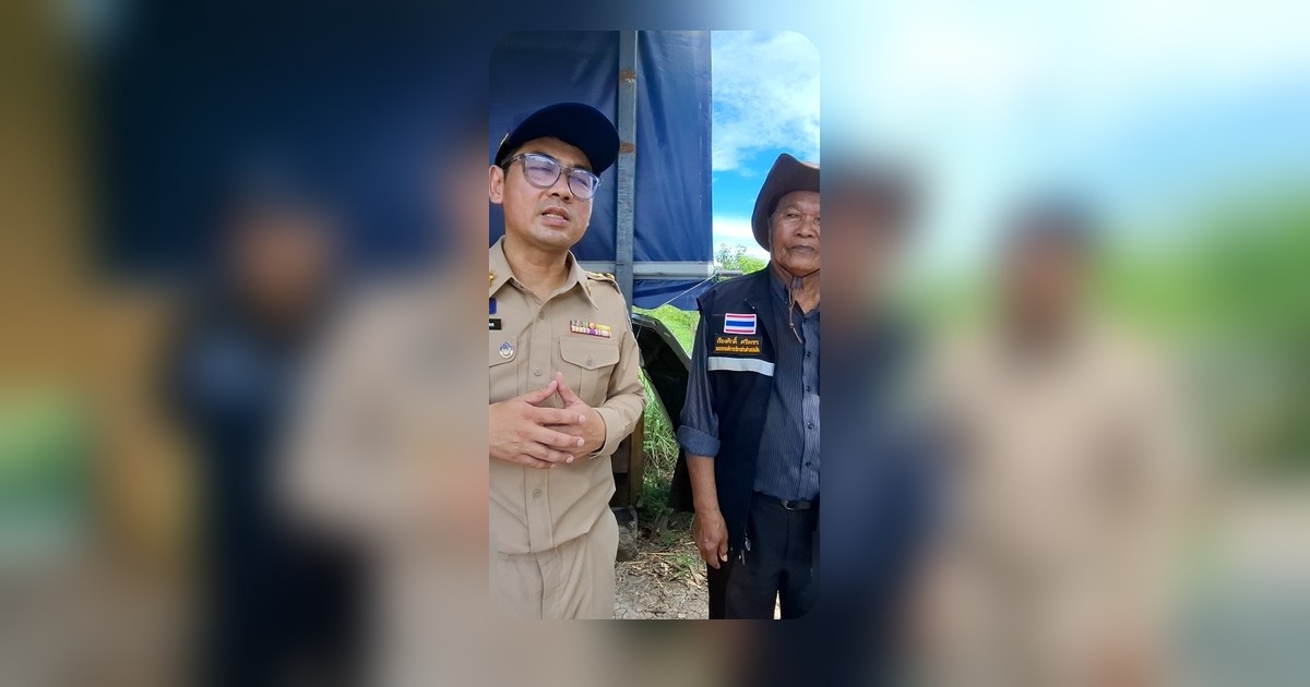 นายอำเภอลาดหลุมแก้ว ลุยตรวจสอบโรงงานปล่อยน้ำเสียปนสนิมน้ำมันลงพื้นที่เกษตรกร