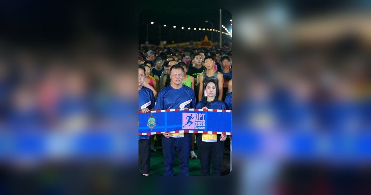นักวิ่ง 4,200 คน ร่วม “DPT Mini Marathon 2026” สะพานชลมารควิถี กระตุ้นเศรษฐกิจชลบุรี