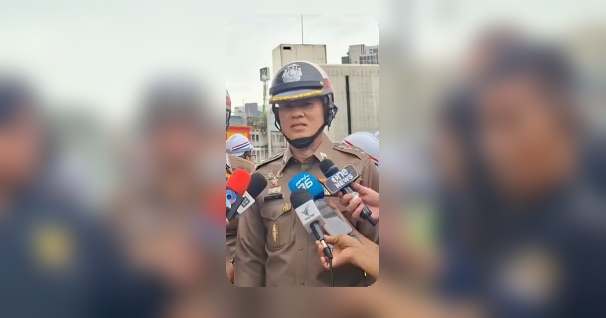ถนนประชาธิปกรุดเล็กน้อยจากปัญหาน้ำรั่วอุโมงค์รถไฟฟ้า ยังไม่ยืนยันความปลอดภัยเต็มที่