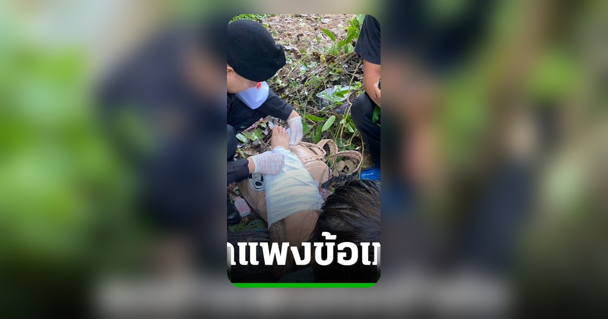 สาวไทยหนีตายแก๊งคอลปอยเปตปีนกำแพงกลับไทยข้อเท้าหัก