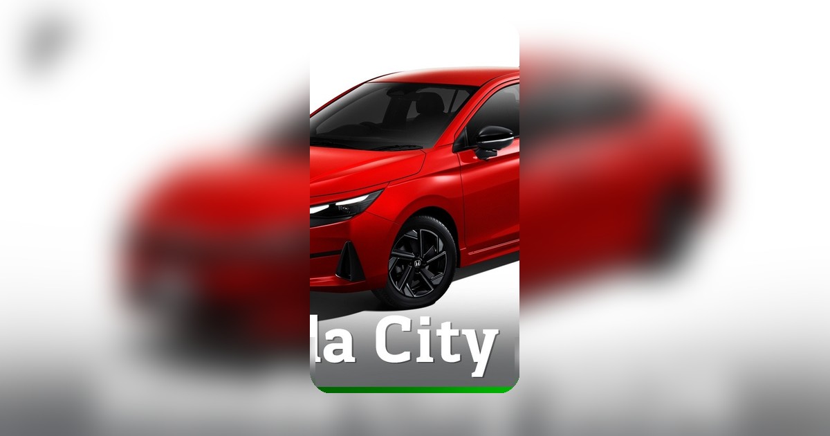 Honda City 2026 หน้าใหม่ ดีไซน์สปอร์ต ใส่เทคโนโลยีตอบโจทย์วัยรุ่น