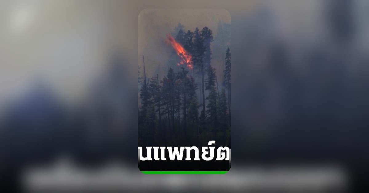 เครื่องบินลำเลียงผู้ป่วยตกเทือกเขาสหรัฐ ดับ 4 ศพ ก่อไฟป่ารุนแรง