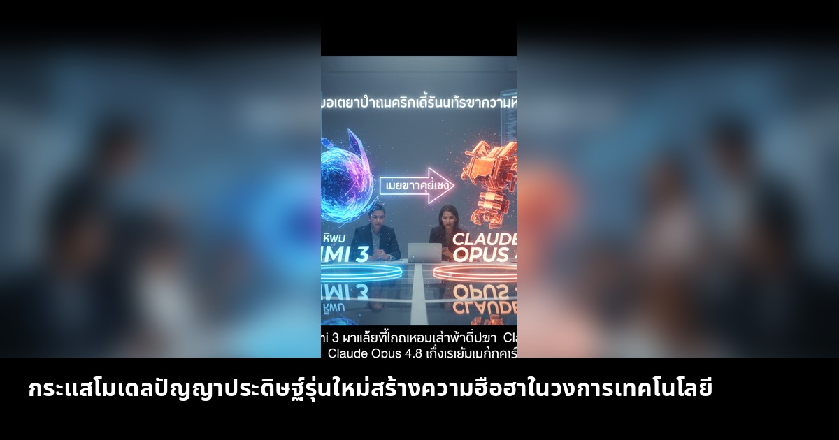 เปิดตัวโมเดลภาษาใหม่ เร็วกว่า แรงกว่า คาดดีกว่าคู่แข่ง